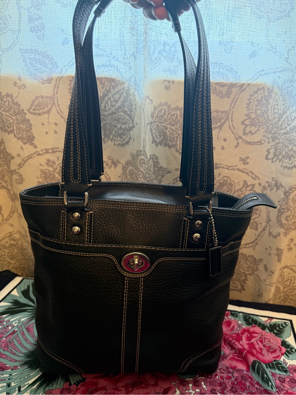 Coach Hamilton Tote in Black